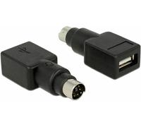 Delock lecteur, USB Adaptateur [1x PS/2 mâle - 1x USB-A femelle] 65898