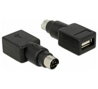 Delock lecteur, USB Adaptateur [1x PS/2 mâle - 1x USB-A femelle] 65898