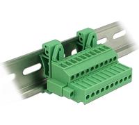 Bornier Set De pour Rails Chapeau 10 Goupille Avec Schraubverriegelung Douille à