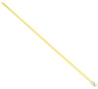 DeLock Lot de 10 Serre-câbles en Acier Inoxydable Jaune 300 x 4,6 mm