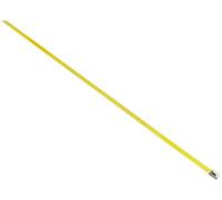DeLOCK Lot de 10 Serre-câbles en Acier Inoxydable Jaune 500 x 7,9 mm