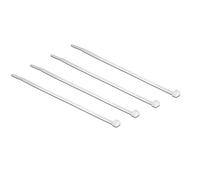 DeLock Lot de 100 Serre-câbles Transparents 200 x 3,6 mm