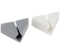 DeLock Lot de 2 Supports de câbles triangulaires
