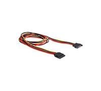 DELOCK Lot de 3 Câbles SATA 15Pin -> SATA 15Pin Mâle/Femelle 1 m