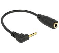Cable - Delock - Audio 3,5mm stereo -> 2,5mm ster gew Bu/St 14cm G