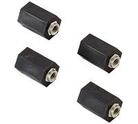 Delock Lot de 4 entretoises M2.5 hexagonales intérieures 10 mm Noir