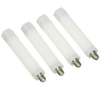 Delock Lot de 4 entretoises M5 x M4 hexagonales intérieur/extérieur 50 mm Naturel