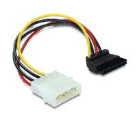 Delock - Câble d'alimentation - alimentation SATA (M) pour alimentation interne 4 plots (M) - 10 cm - connecteur à 90°