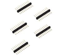 Delock Lot de 5 Barrettes 10 Broches 1,27 mm 1 rangée Droite