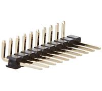 Delock Lot de 5 Barrettes à 10 Broches - 2,54 mm - 1 rangée - Coudées