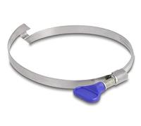 Delock Lot de 5 colliers de serrage en acier inoxydable 400 80-100 mm