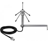 DeLock LPWAN Antenne TNC 868 MHz Prise 3 dBi Omni-directionnel Rigide avec Câble de Connexion RG-58 C/U 3 m Montage Mural Extérieur Argent [12564]