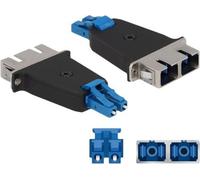 Delock LWL Hybrid Kupplung LC Duplex Stecker