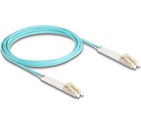 DELOCK LWL Kabel LC Duplex zu LC Duplex Multimode OM3 3 m