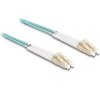 DELOCK LWL Kabel LC Duplex zu LC Duplex Multimode OM3 5 m