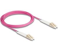 DELOCK LWL Kabel LC Duplex zu LC Duplex Multimode OM4 3 m