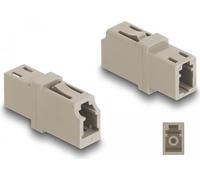 DELOCK LWL Kupplung LC Simplex Bu zu LC Simplex Bu OM1/OM2