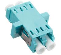 DeLock LWL Lot de 2 connecteurs LC Duplex Femelle et Femelle Bleu Clair