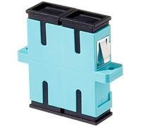 DeLock LWL Lot de 4 connecteurs LC Duplex Femelle et Femelle Bleu Clair