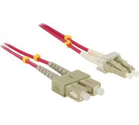 DELOCK LWL Patchkabel LC -> SC 1.00m Multimode Duplex OM4