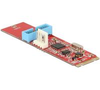 Delock M.2 Key B+M Stecker 1 X Usb 3.0 Adapter Pfostenstecker