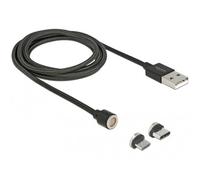 Delock Magnet. Usb Set F. Usb C Bk 1,1m Daten- Und Ladekabelset