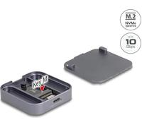 Delock Magnetisches Gehäuse USB Type-C 10 Gbps für 1 x M.2 NVMe oder SATA SSD (42032)