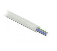 Delock Manchon en fibre de verre (1000 cm), Gaine + protection pour câbles, Blanc