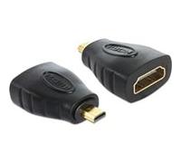 DeLOCK HDMI micro D/HDMI A HDMI mirco D Noir