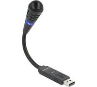 Microphone, USB, col-de-cygne
