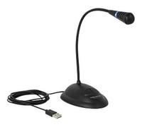 DeLock Microphone, USB, support, touche Muet