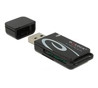 Delock Mini Lecteur de Carte USB 2.0 avec Fente SD et Micro SD.