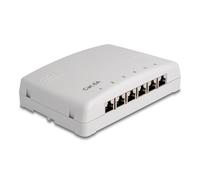 DeLOCK Mini Panneau de Brassage de Bureau 6 Ports Cat.6A Gris