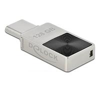 Delock Mini USB 3.2 Gen 1 USB-C mémoire USB 128 GB - Metallboîte