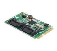 Delock MiniPCIe I/O PCIe full size 2 x SATA 6 Gb/s - Contrôleur de stockage - SATA 6Gb/s - PCIe 2.0 Mini Card G