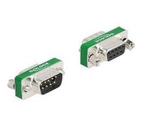 DeLock Modèle du produit : Filtre antiparasite HF/EMI, D-Sub 9 Pin mâle/femelle, passe-ba G