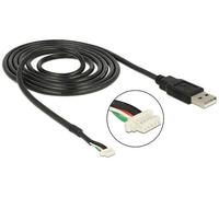 Delock Module Câble de connexion USB 2.0 type A mâle > 5 pin caméra mâle V5 A 1,5 m (95987)