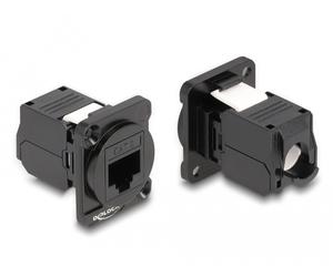 DeLOCK Module D-Type, RJ45 Cat.6 femelle à LSA femelle