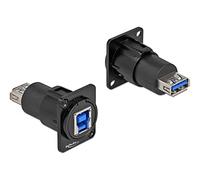 Delock Module de Type D USB 3.0 Type A Femelle vers Type B Femelle.