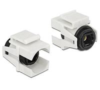 DeLock Module Keystone 86337 - Modules Keystone (Blanc, Toslink, Toslink, 21 mm, 25,3 mm, 15,6 mm)