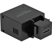 DELOCK Module Keystone avec prise de charge USB-C 2,1 A noir