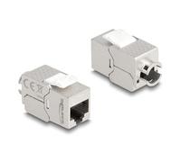 DELOCK Module Keystone RJ45 Femelle à LSA Cat.6A Slim sans Outils Marque