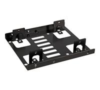 DELOCK Mounting frame 8.89 cm 101.6 mm 146 mm > 2 x 6.35 cm, 70 mm 100 mm HDD bl