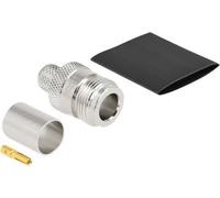 DELOCK N Prise femelle à sertir LMR 400 avec son thermorétractable correspondant