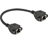 DELOCK Netzwerk Verlängerungsk.S/FTP RJ45 Buchse zu RJ45 Bu.