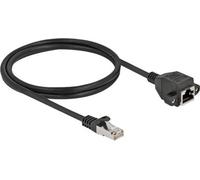 DELOCK Netzwerk Verlängerungsk.S/FTP RJ45 Stecker zu RJ45 Bu