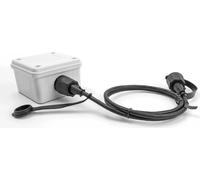 DeLOCK Netzwerkkabel RJ45 Stecker zu RJ45 Stecker Cat.6 STP mit Verschlusskappe Outdoor IP68 staub- und wasserdicht schwarz 3 m (80168)