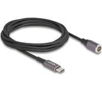 DELOCK Notebook Ladekabel USB Type-C St.8 Pin Konnektor 1,8m