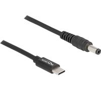DELOCK Notebook Ladekabel USB Type-C St. zu 5,5 x 2,1 mm st.