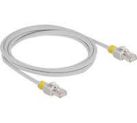 DELOCK NWK RJ45 Cat.6A S/FTP mit farbigen Clips 2 m